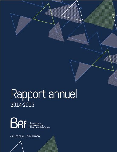 2014-2015 Rapport Annuel