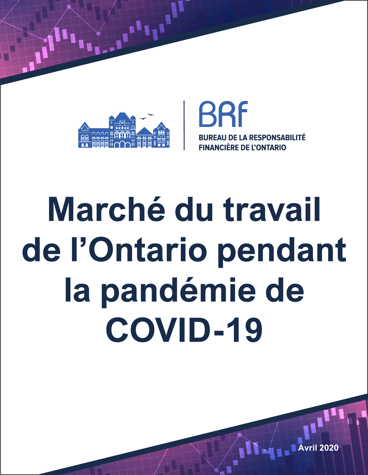 Marché du travail de l’Ontario pendant la pandémie de COVID-19
