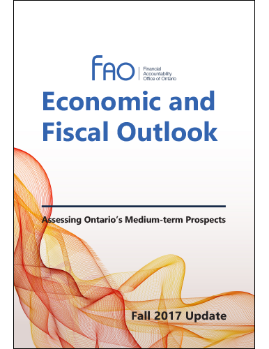 Economic and Fiscal Outlook, Fall 2017 Update