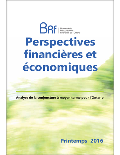 Perspectives financières et économiques printemps 2016