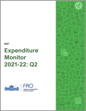 Expenditure Monitor 2021-22: Q2 report cover