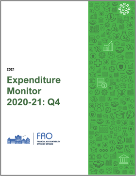 Expenditure Monitor 2020-21: Q4 report cover
