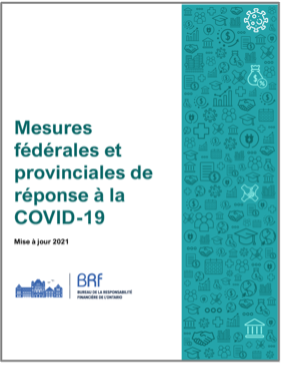 Rapport Mesures fédérales et provinciales de réponse à la COVID-19 : Mise à jour 2021