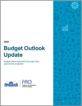 Budget Outlook Update report cover
