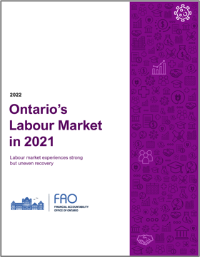 Ontario’s Labour Market in 2021 report cover
