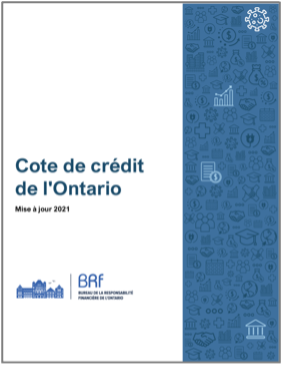 Rapport Cote de crédit de l’Ontario : Mise à jour 2021