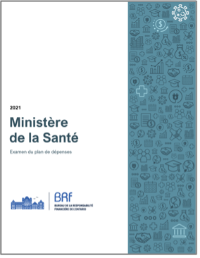 Rapport Ministère de la Santé : Examen du plan de dépenses
