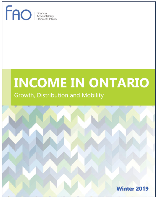 Income in Ontario cover image