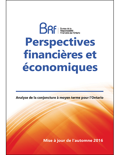 Perspectives financières et économiques - Mise à jour de l’automne 2016