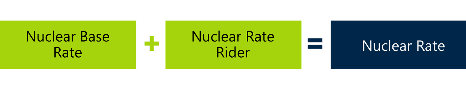 Figure 7‑2: OPG Nuclear Price (Rate) Calculation